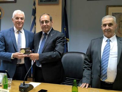 Χαιρετισμός Δημάρχου Αμυνταίου για την Υποδοχή της Αντιπροσωπείας του Δήμου Καραβά Κύπρου