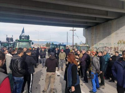 Στήθηκε το μπλόκο στον κόμβο Φιλώτα! Σήμερα στις 12:00 θα γίνει συνέλευση