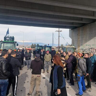 Στήθηκε το μπλόκο στον κόμβο Φιλώτα! Σήμερα στις 12:00 θα γίνει συνέλευση