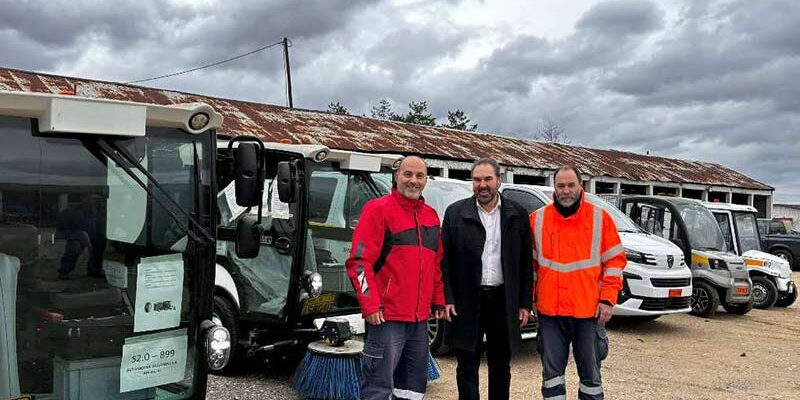 Ο Δήμος Φλώρινας παρέλαβε έξι νέα ηλεκτροκίνητα οχήματα