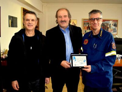 Εθιμοτυπική συνάντηση του Αντιπεριφερειάρχη Φλώρινας, με τον νέο Διοικητή Πυροσβεστικών Υπηρεσιών Π.Ε. Φλώρινας
