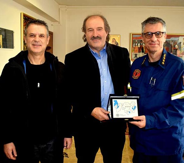 Εθιμοτυπική συνάντηση του Αντιπεριφερειάρχη Φλώρινας, με τον νέο Διοικητή Πυροσβεστικών Υπηρεσιών Π.Ε. Φλώρινας
