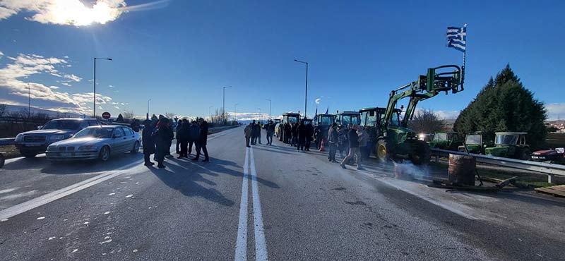 Μπλόκο κόμβου Φιλώτα: Προχωρήσαμε σε 48ωρο αποκλεισμό