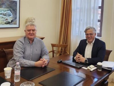 Στον Συνοριακό Σταθμό Κρυσταλλοπηγής βρέθηκε χθες 19-01-2026, ο Γραμματέας της Αποκεντρωμένης Διοίκησης Ηπείρου-Δυτικής Μακεδονίας