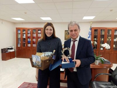 Επίσκεψη της Υπουργού Παιδείας Σοφίας Ζαχαράκη στην Περιφέρεια Δυτικής Μακεδονίας