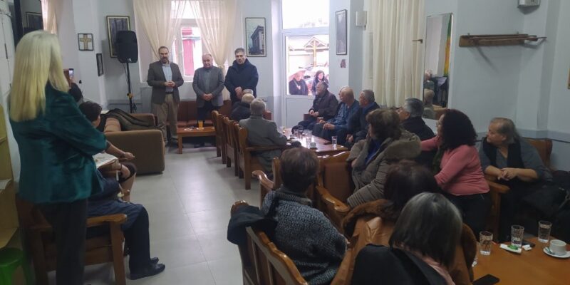 Ιατροί θα επισκέπτονται το ΚΑΠΗ Δήμου Φλώρινας για την καλύτερη εξυπηρέτηση των μελών
