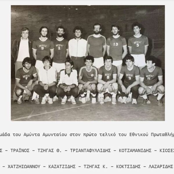 49 Χρόνια Χάντμπολ – Χρόνια Πολλά Αμύνταιο