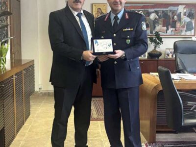 Εθιμοτυπική συνάντηση με τον νεοτοποθετηθέντα Γενικό Περιφερειακό Αστυνομικό Διευθυντή Δυτικής Μακεδονίας
