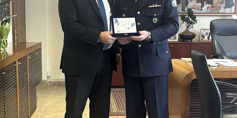 Εθιμοτυπική συνάντηση με τον νεοτοποθετηθέντα Γενικό Περιφερειακό Αστυνομικό Διευθυντή Δυτικής Μακεδονίας