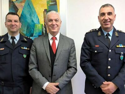 Συνάντηση του Δημάρχου Αμυνταίου Ιωάννη Λιάση με τη νέα ηγεσία της Αστυνομικής Διεύθυνσης Φλώρινας