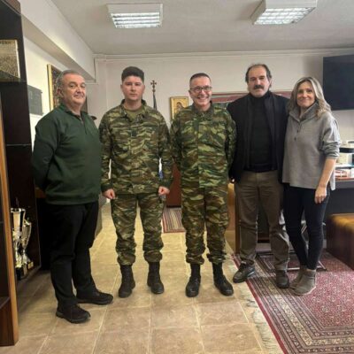 Ενίσχυση της Υποδιεύθυνσης Κτηνιατρικής Π.Ε. Φλώρινας με την άφιξη στρατιωτικών κτηνιάτρων