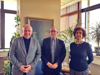 Συνάντηση του Βουλευτή Στ. Παπασωτηρίου με τον Πρύτανη του Πανεπιστημίου Μακεδονίας