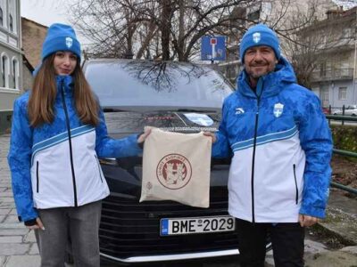 Μήνυμα του Δημάρχου Φλώρινας για τη συμμετοχή της Νεφέλης Τίτα και του Χρήστου Τίτα στους Χειμερινούς Ολυμπιακούς Αγώνες