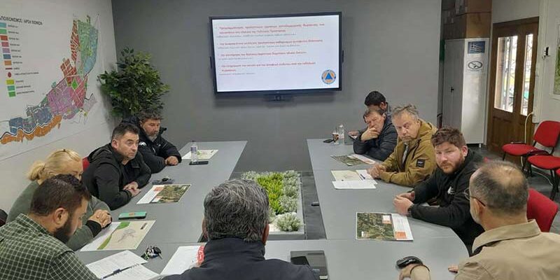 Συναντήσεις εργασίας για αντιπλημμυρικές και αντιπυρικές εργασίες στις κοινότητες του Δήμου Φλώρινας