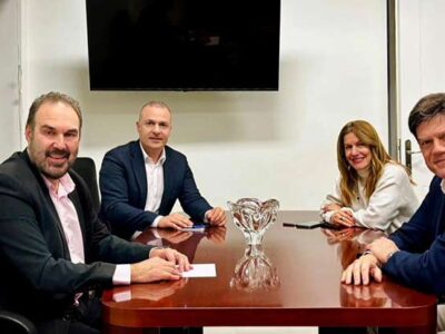 Συνάντηση του Δημάρχου Φλώρινας με τον επικεφαλής της Αντιπροσωπείας της Ευρωπαϊκής Ένωσης στη Βόρεια Μακεδονία