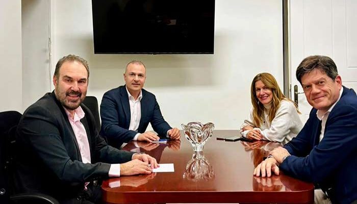 Συνάντηση του Δημάρχου Φλώρινας με τον επικεφαλής της Αντιπροσωπείας της Ευρωπαϊκής Ένωσης στη Βόρεια Μακεδονία