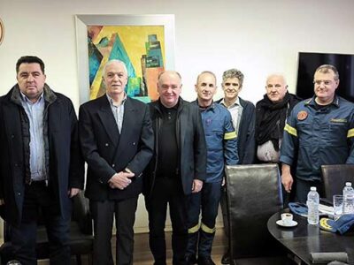 Σημαντική συνάντηση στο Δημαρχείο Αμυνταίου για τη στέγαση του νέου Πυροσβεστικού Κλιμακίου