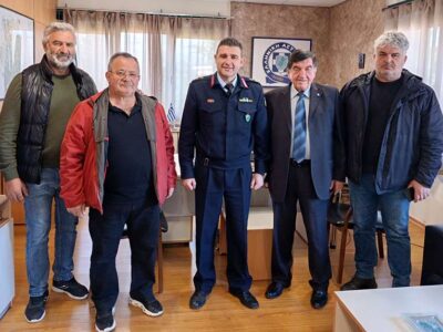 Συνάντηση του Συλλόγου Αποστράτων Σωμάτων Ασφαλείας Κοζάνης με τον Γενικό Περιφερειακό Αστυνομικό Διευθυντή Δυτικής Μακεδονίας