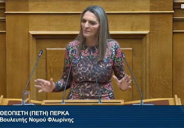Πέτη Πέρκα: Η κυβέρνηση φροντίζει για τα κέρδη των λίγων και οι πολίτες του νομού Φλώρινας πληρώνουν το τίμημα