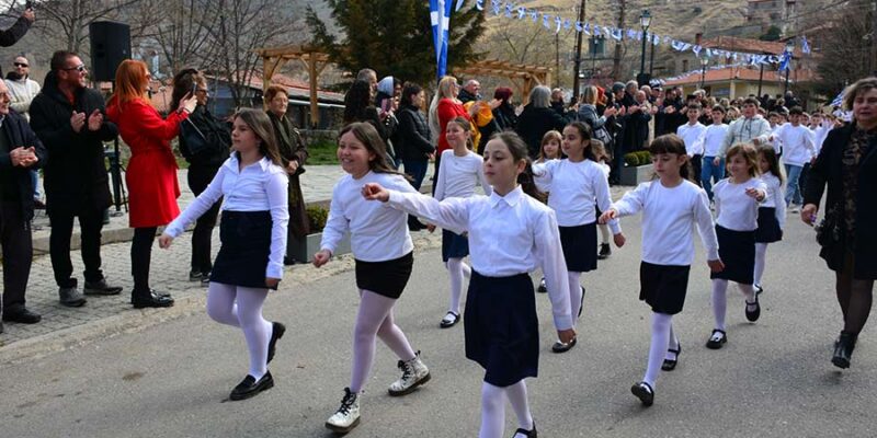 Σε κλίμα εθνικής υπερηφάνειας ο εορτασμός της 25ης Μαρτίου στο Δήμο Πρεσπών