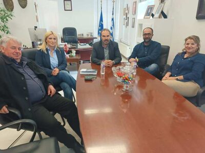 Συνάντηση του Δημάρχου Φλώρινας με στελέχη της ΔΕΕΠ Φλώρινας