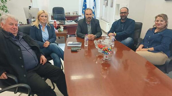 Συνάντηση του Δημάρχου Φλώρινας με στελέχη της ΔΕΕΠ Φλώρινας