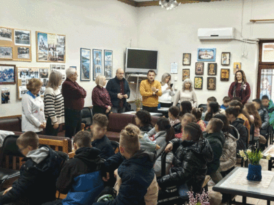 Επίσκεψη του Δημοτικού Σχολείου Φιλώτα στο ΚΑΠΗ Αμυνταίου