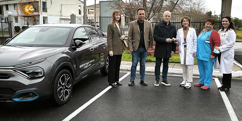 Δωρεά οχήματος από την Εταιρεία «Ξινό Νερό Μονομετοχική Α.Ε. Ο.Τ.Α.» προς το ΚΥ Αμυνταίου