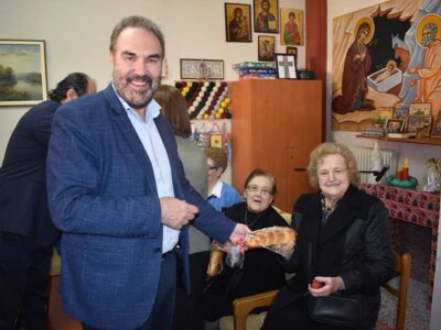 Ξεκίνησαν οι κοινές πασχαλινές επισκέψεις του Αντιπεριφερειάρχη και του Δημάρχου Φλώρινας