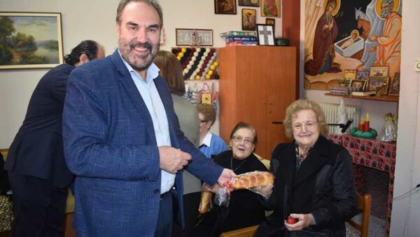 Ξεκίνησαν οι κοινές πασχαλινές επισκέψεις του Αντιπεριφερειάρχη και του Δημάρχου Φλώρινας