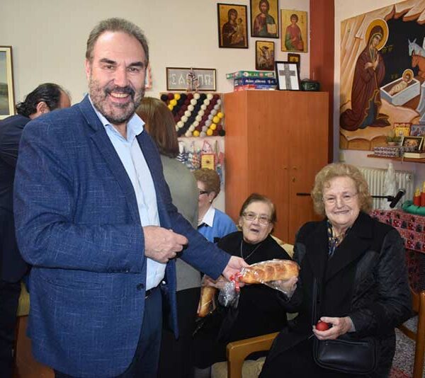 Ξεκίνησαν οι κοινές πασχαλινές επισκέψεις του Αντιπεριφερειάρχη και του Δημάρχου Φλώρινας