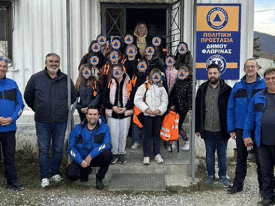 Ενημερωτική συνάντηση του Δήμου Φλώρινας με τον όμιλο «Μικροί Διασώστες Φυσικών Καταστροφών εν δράσει