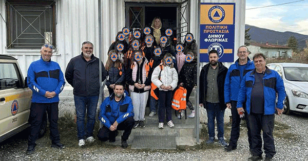 Ενημερωτική συνάντηση του Δήμου Φλώρινας με τον όμιλο «Μικροί Διασώστες Φυσικών Καταστροφών εν δράσει