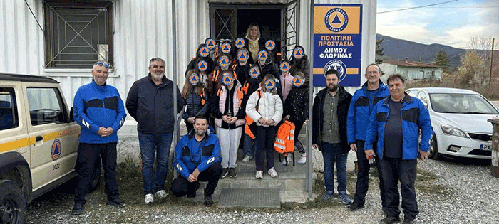 Ενημερωτική συνάντηση του Δήμου Φλώρινας με τον όμιλο «Μικροί Διασώστες Φυσικών Καταστροφών εν δράσει
