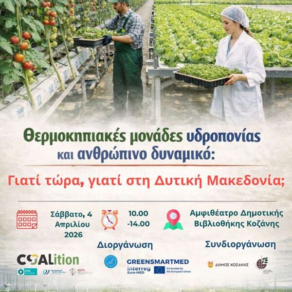 Θερμοκήπια υδροπονίας στη Δυτική Μακεδονία: Γιατί τώρα, γιατί εδώ και ποιες ευκαιρίες ανοίγονται