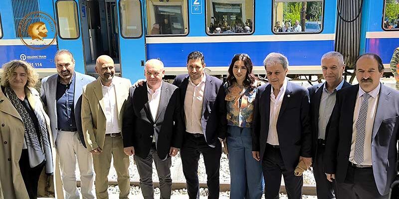 Την Τρίτη πραγματοποιήθηκε, το πρώτο πιλοτικό δρομολόγιο στη σιδηροδρομική γραμμή Έδεσσας – Αμυνταίου – Φλώρινας