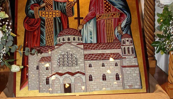 Vinteo - Με μεγαλοπρέπεια και με θρησκευτική κατάνυξη ο εορτασμός των Αγίων Κωνσταντίνου και Ελένης Πολιούχων Ἀμυνταίου