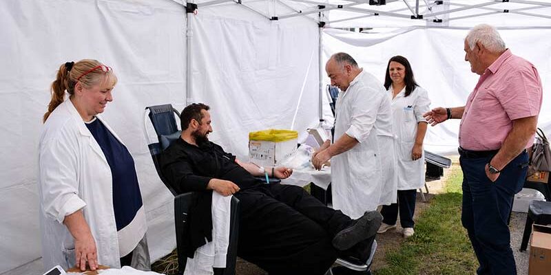 Πραγματοποιήθηκε η Δράση για την εθελοντική αιμοδοσία στον Δήμο Πρεσπών
