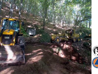 Σε εξέλιξη οι εργασίες συντήρησης του δημοτικού δασικού οδικού δικτύου του Δήμου Φλώρινας