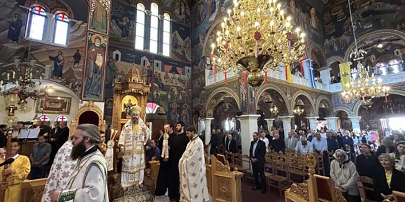 Με λαμπρότητα εορτάστηκε η Κυριακή της Πεντηκοστής στη Μητρόπολη Φλωρίνης, Πρεσπών και Εορδαίας