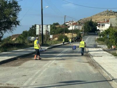 Άμεση αποκατάσταση του οδικού δικτύου του Δήμου Αμυνταίου μετά την έντονη νεροποντή 15 Άμεση αποκατάσταση του οδικού δικτύου του Δήμου Αμυνταίου μετά την έντονη νεροποντή