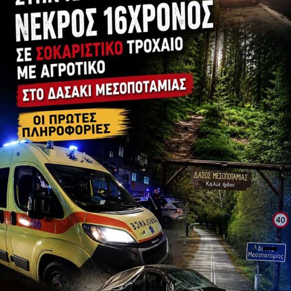Καστοριά: Νεκρός 16χρονος σε τροχαίο κοντά στο δασάκι Μεσοποταμίας 10 Καστοριά: Νεκρός 16χρονος σε τροχαίο κοντά στο δασάκι Μεσοποταμίας