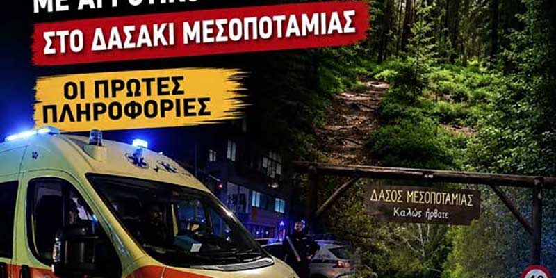 Καστοριά: Νεκρός 16χρονος σε τροχαίο κοντά στο δασάκι Μεσοποταμίας