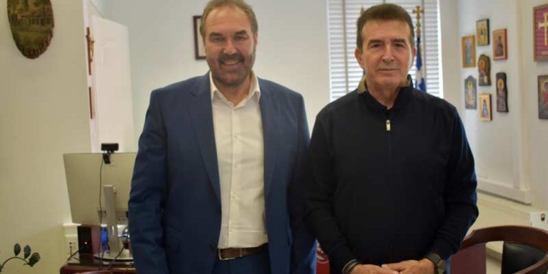 Συνάντηση του Δημάρχου Φλώρινας με τον Υπουργό Προστασίας του Πολίτη