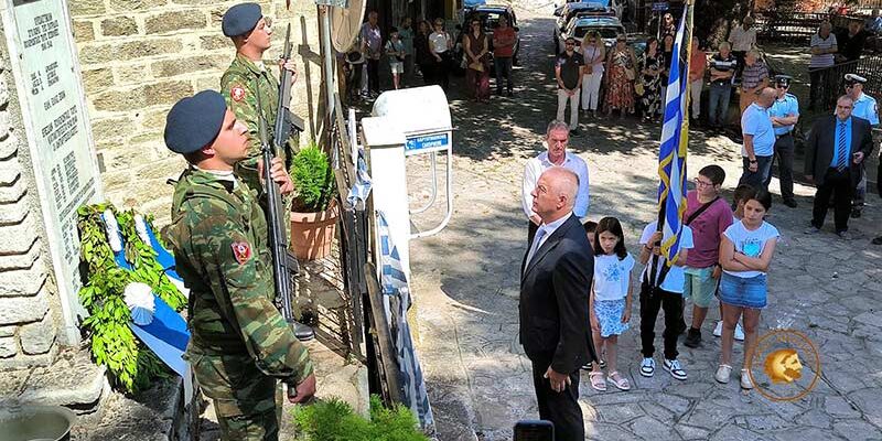 Εκδήλωση μνήμης για τη συμπλήρωση 83 ετών από το ολοκαύτωμα του Λεχόβου από τα ναζιστικά στρατεύματα κατοχή