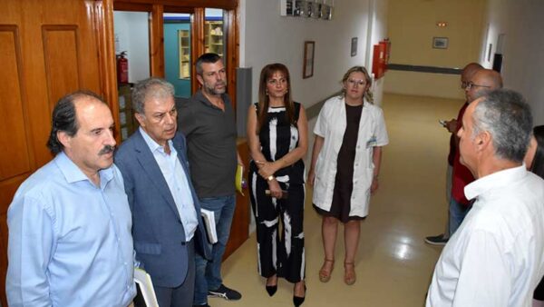 Επίσκεψη του Περιφερειάρχη Δυτικής Μακεδονίας Γιώργου Αμανατίδη στο Γενικό Νοσοκομείο Φλώρινας