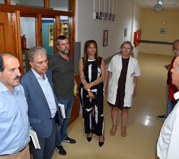 Επίσκεψη του Περιφερειάρχη Δυτικής Μακεδονίας Γιώργου Αμανατίδη στο Γενικό Νοσοκομείο Φλώρινας