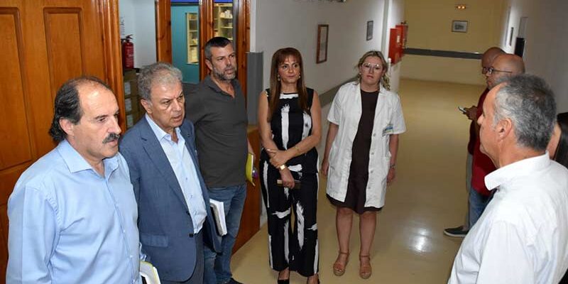 Επίσκεψη του Περιφερειάρχη Δυτικής Μακεδονίας Γιώργου Αμανατίδη στο Γενικό Νοσοκομείο Φλώρινας