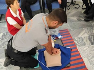 Ενημερωτική επίδειξη Πρώτων Βοηθειών στα στελέχη της Δημοτικής Αστυνομίας Φλώρινας