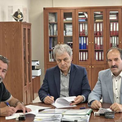 Υπογραφή Σύμβασης "Συντήρηση Οδικού Δικτύου Φλώρινας- Αμυνταίου 3 Υπογραφή Σύμβασης "Συντήρηση Οδικού Δικτύου Φλώρινας- Αμυνταίου